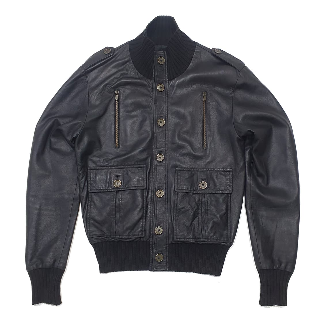 임페리얼 양가죽 봄버 자켓  L (100~105) italy made 상품이미지1