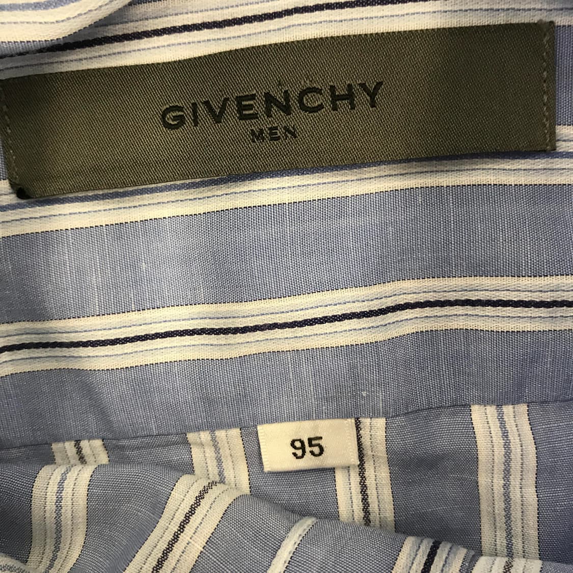 지방시 GIVENCHY 린넨 반팔셔츠 [95] 상품이미지4