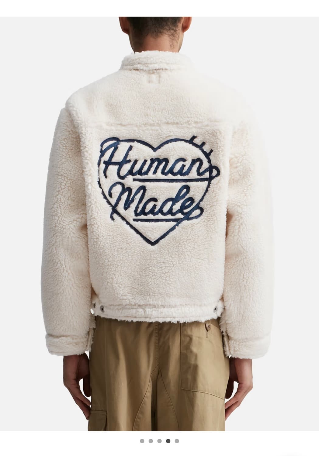 휴먼메이드 울 플리스 자켓 상품이미지3