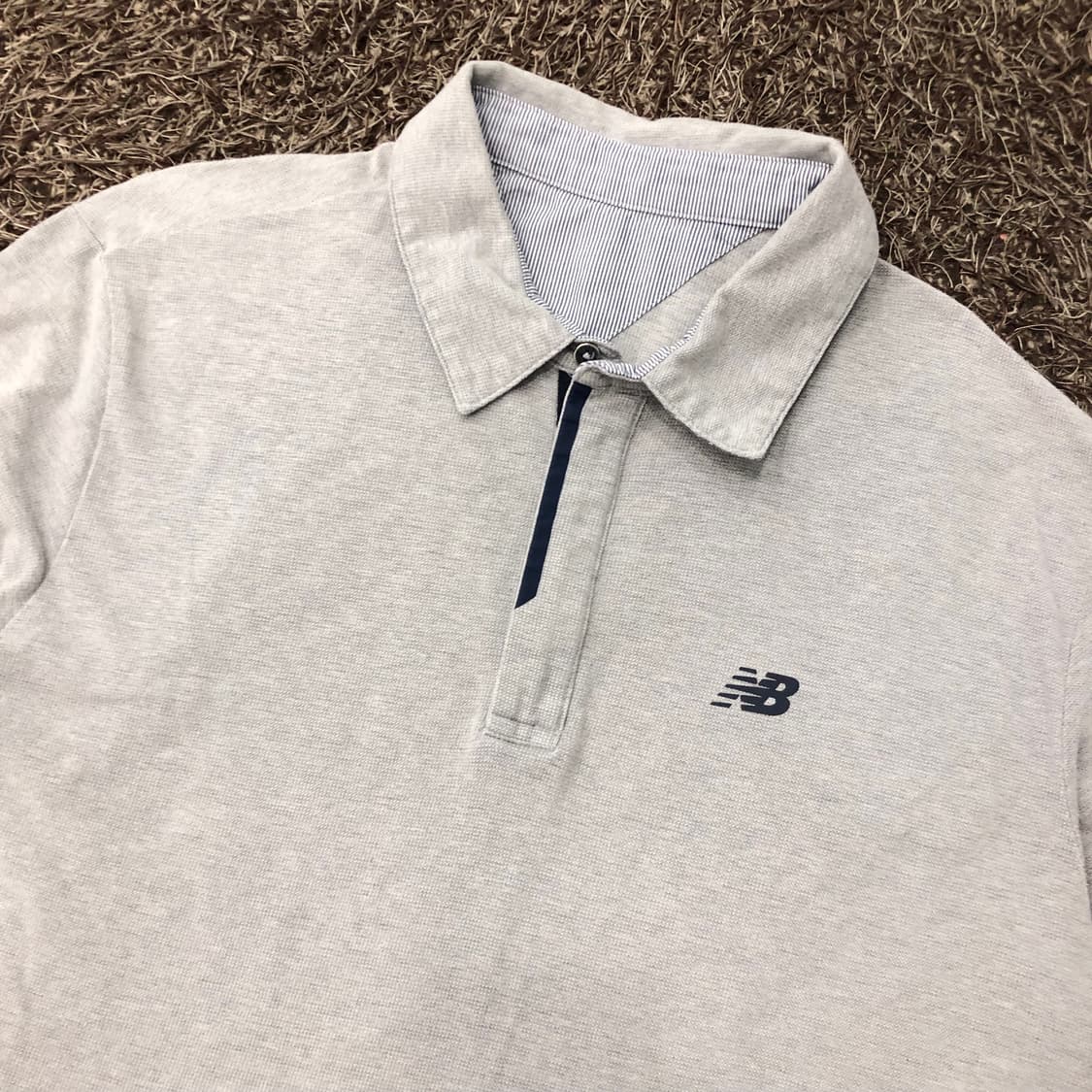 110 뉴발란스 반집업 카라 반팔 티셔츠 상품이미지2