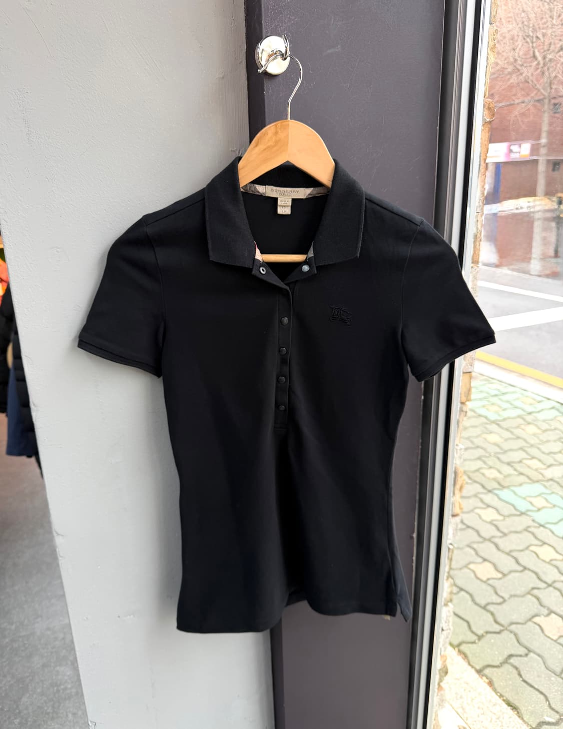 XS/ 버버리 로고자수 PK반팔 상품이미지2