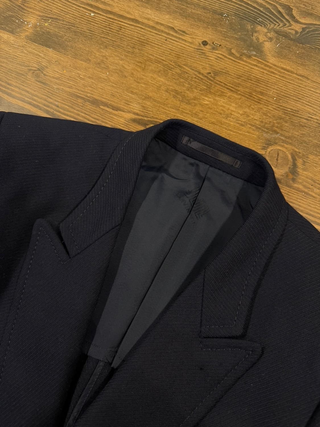 90s 랑방 부티크 캐시미어 블렌디드 자켓 66~77 상품이미지7