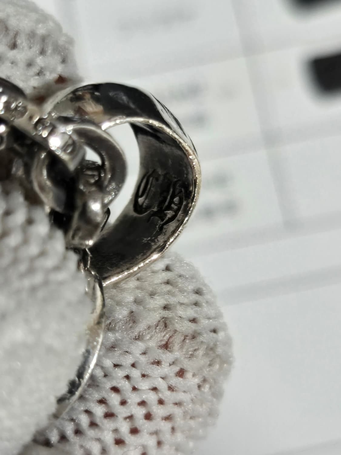 크롬하츠 필리그리xs베일 사파이어 펜던트 상품이미지9