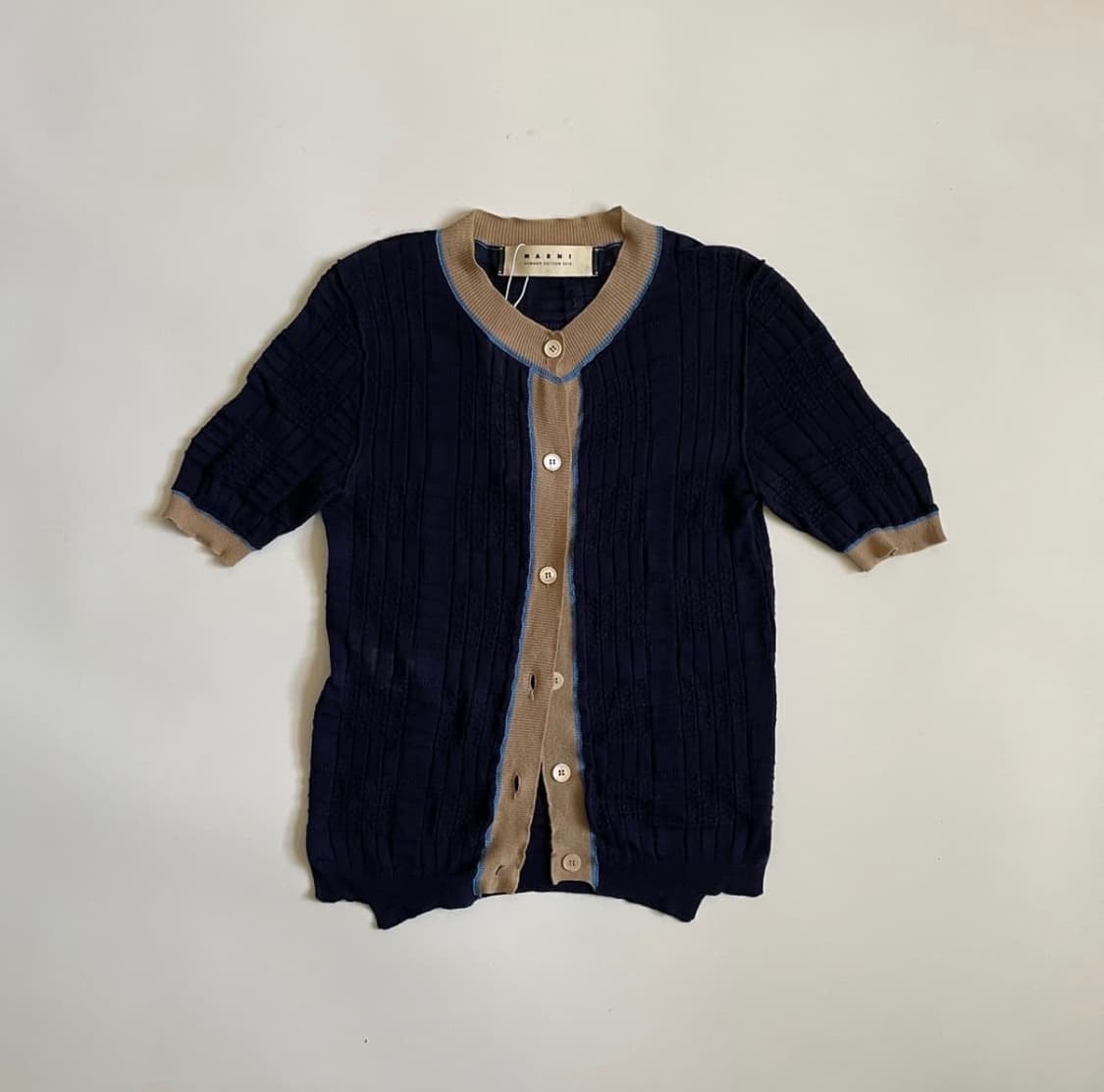 프라다 프릴 디테일 가디건 상품이미지1