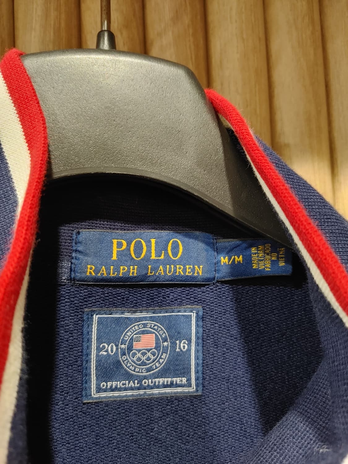 무배) 폴로 랄프로렌 2016 미국 올림픽 오피셜 져지- M 상품이미지5
