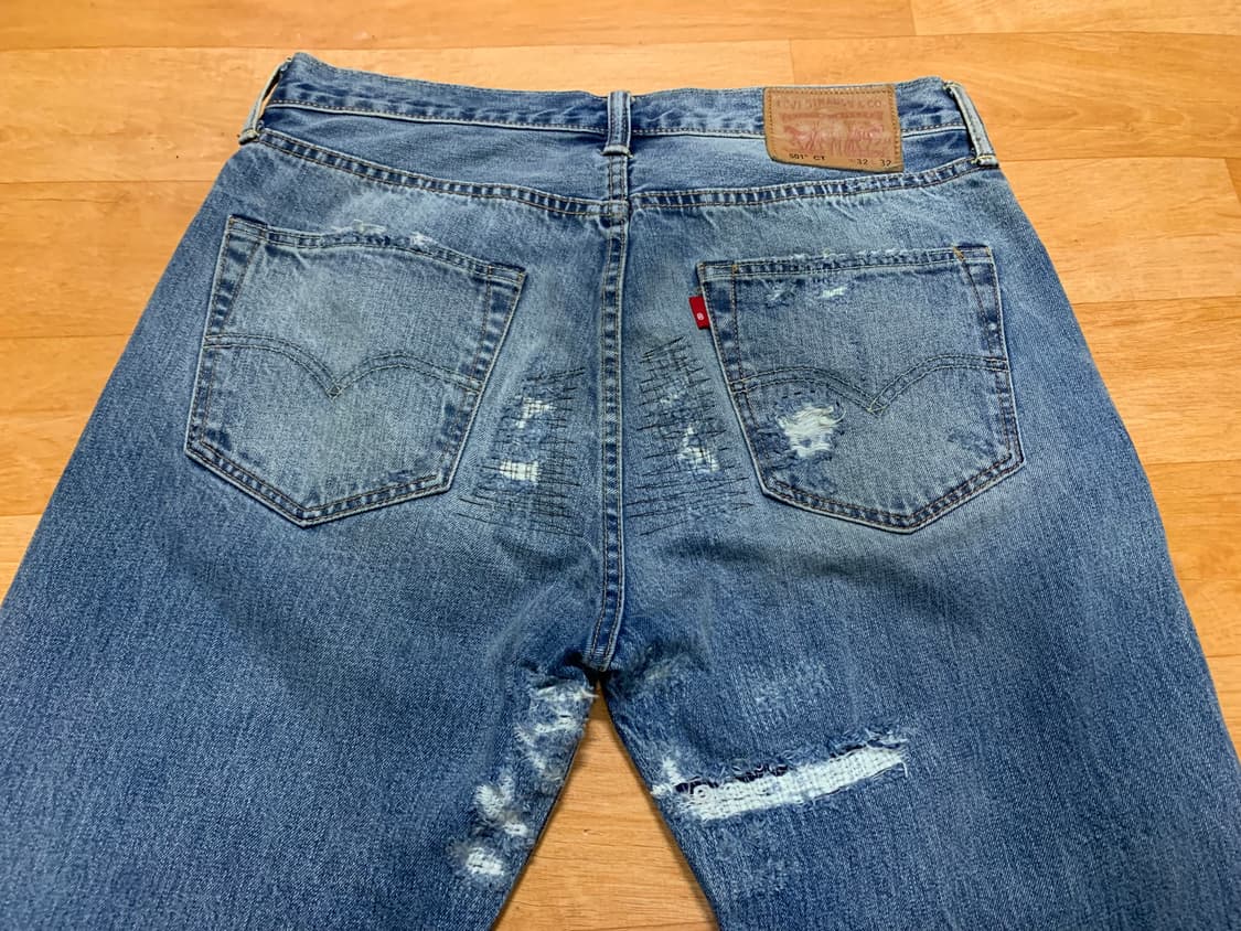 LEVIS 501 CT 리바이스 커스텀 테이퍼드 데님팬츠(32 사이즈) 상품이미지9