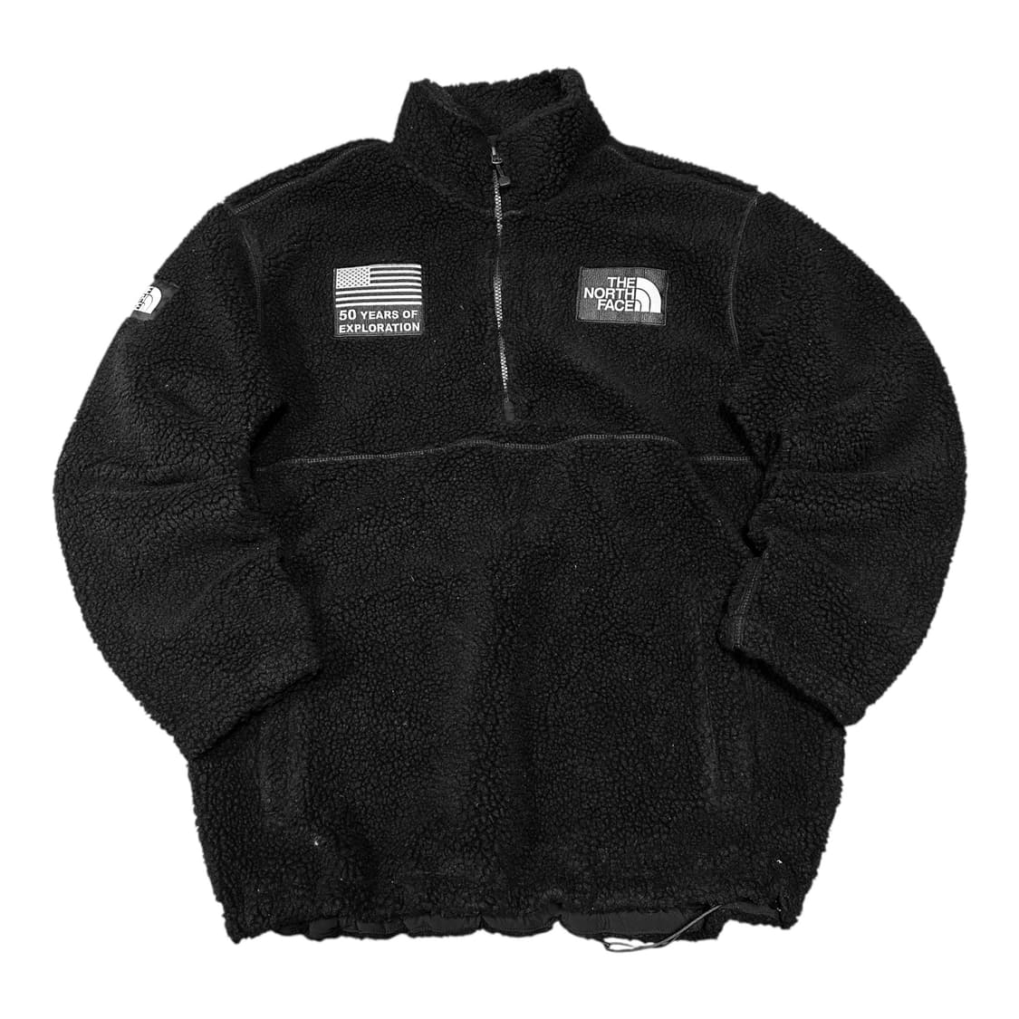 ✨ (바배) 노스페이스 50주년 성조기 뽀글이 쉐르파 아노락 반집업  상품이미지1