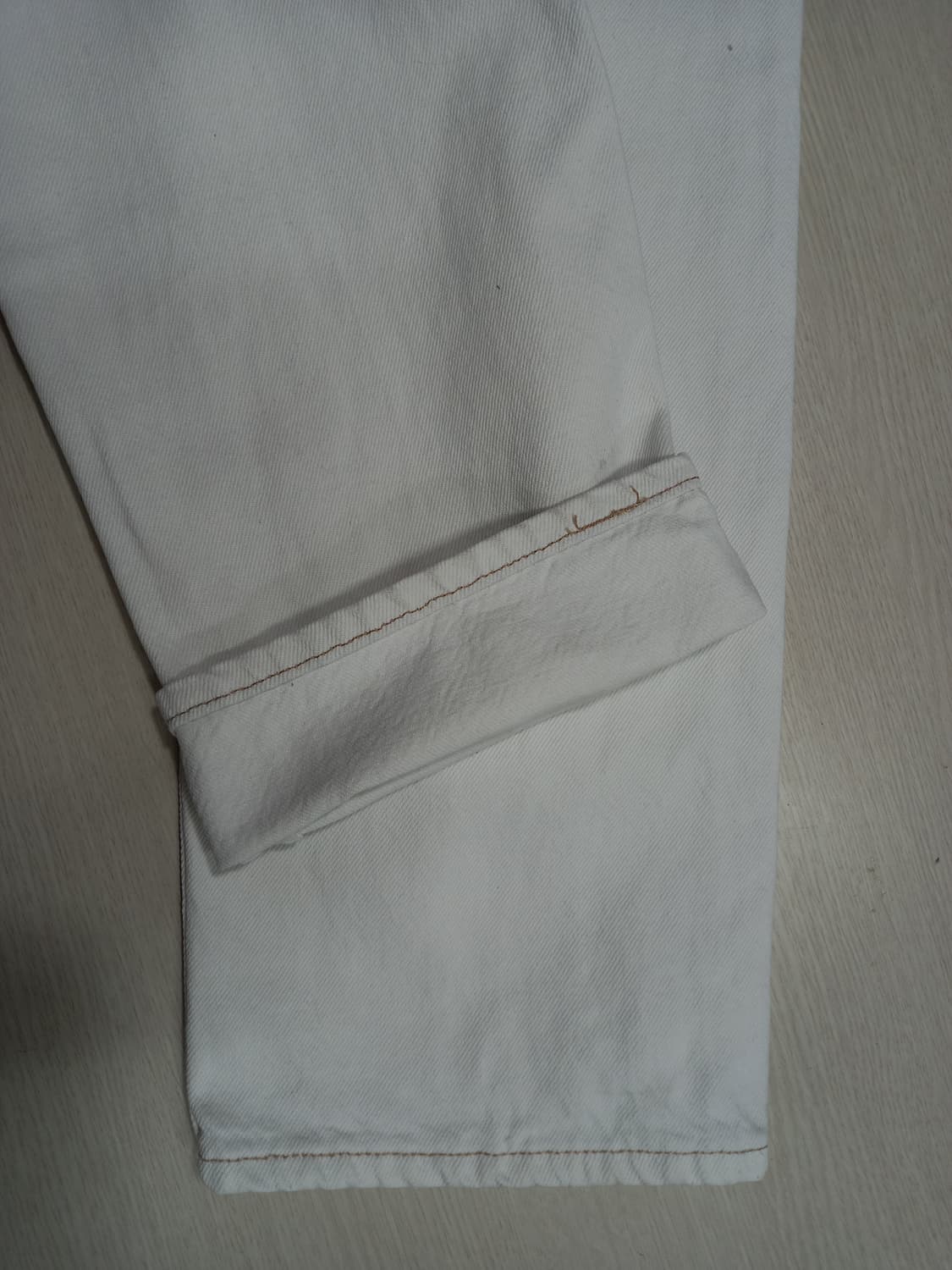 35-36 90's 리바이스501 일자진 화이트 35-252 상품이미지5