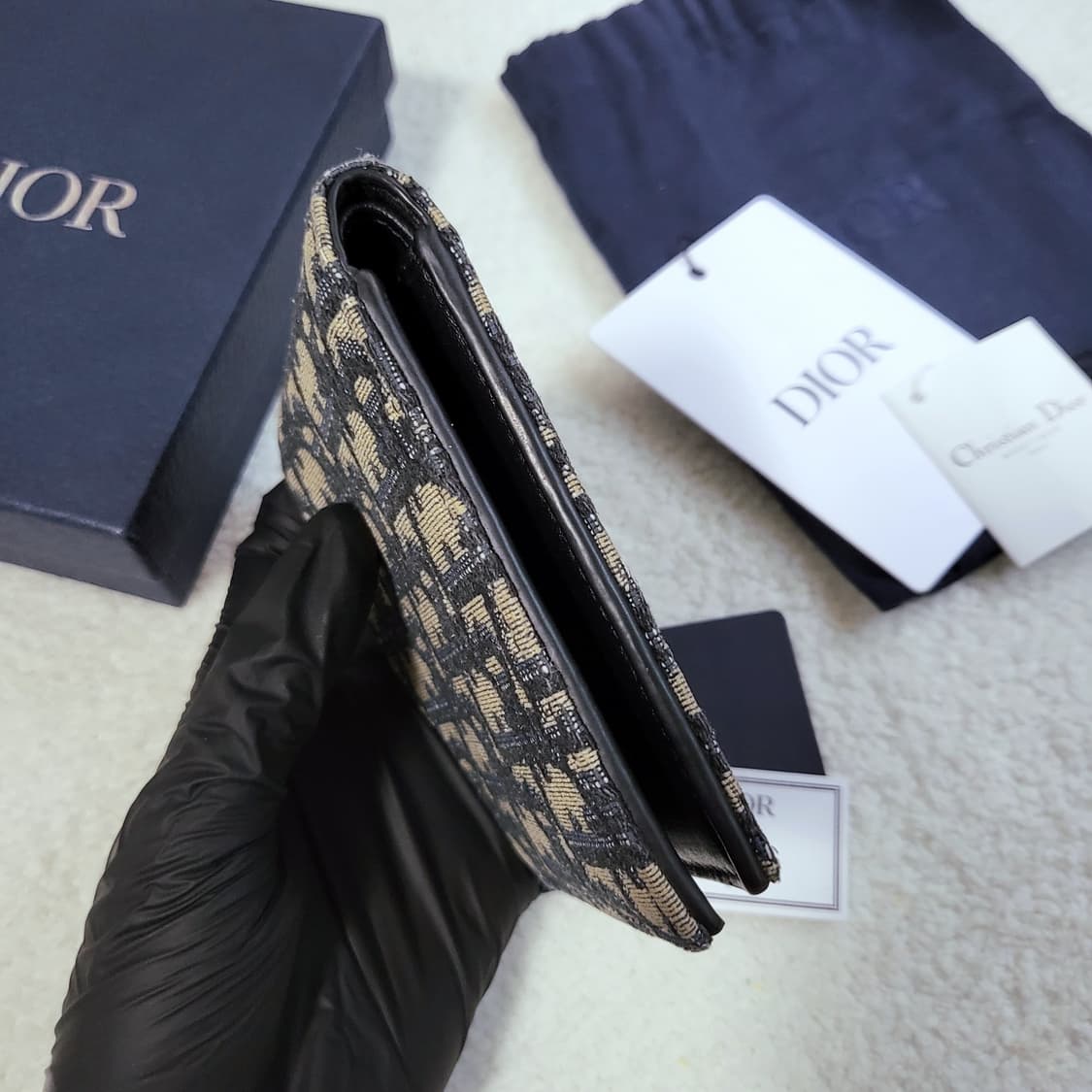 [풀구성] 디올 오블리크 반지갑  상품이미지6