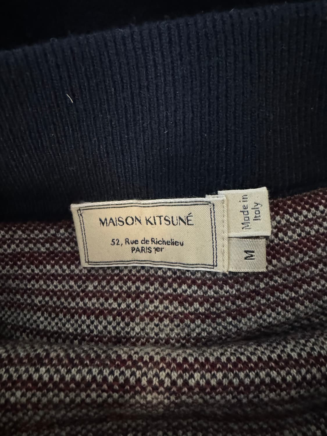 메종키츠네 니트 셋업 상품이미지6