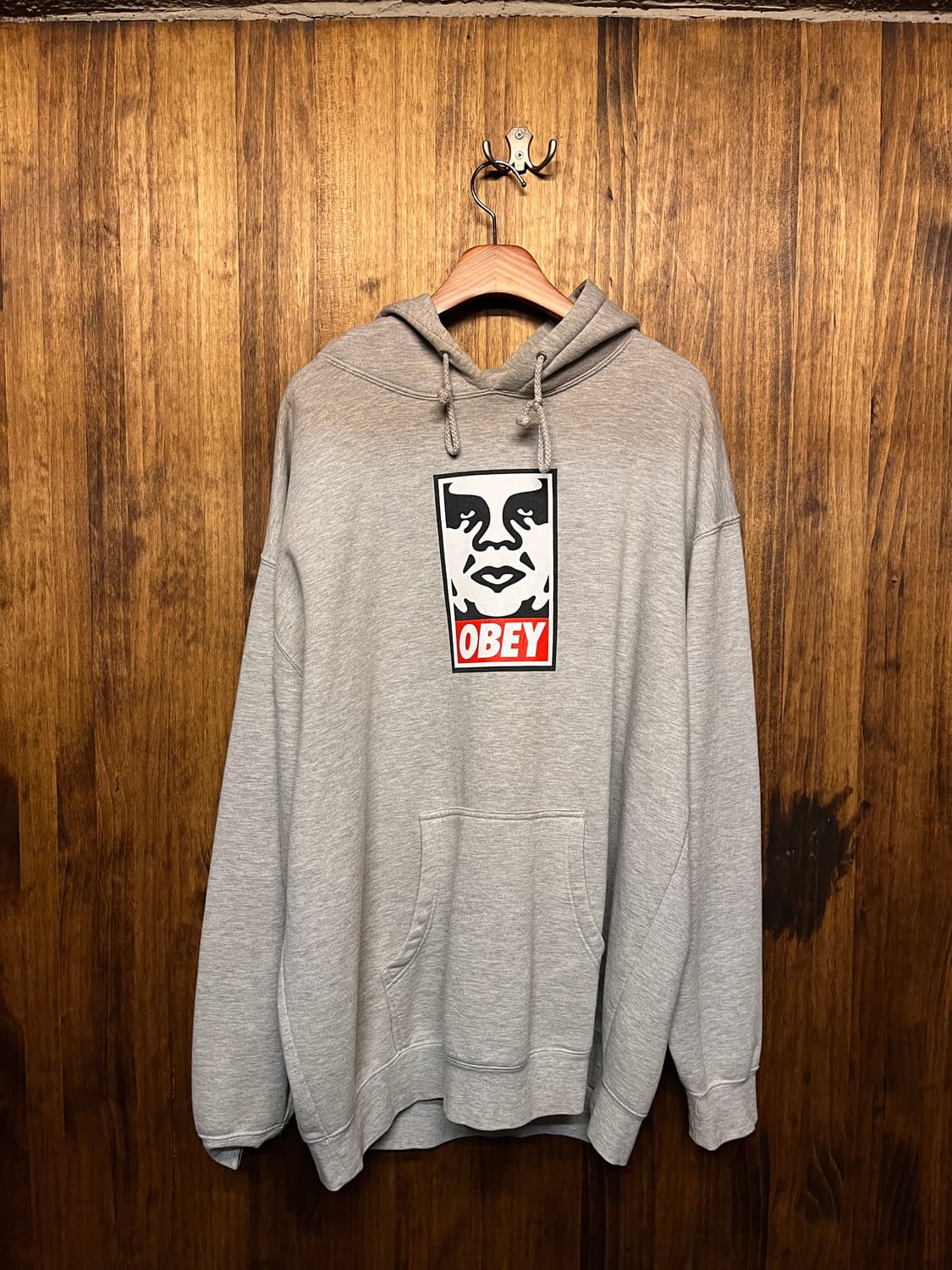 Obey printed hoodie 상품이미지1