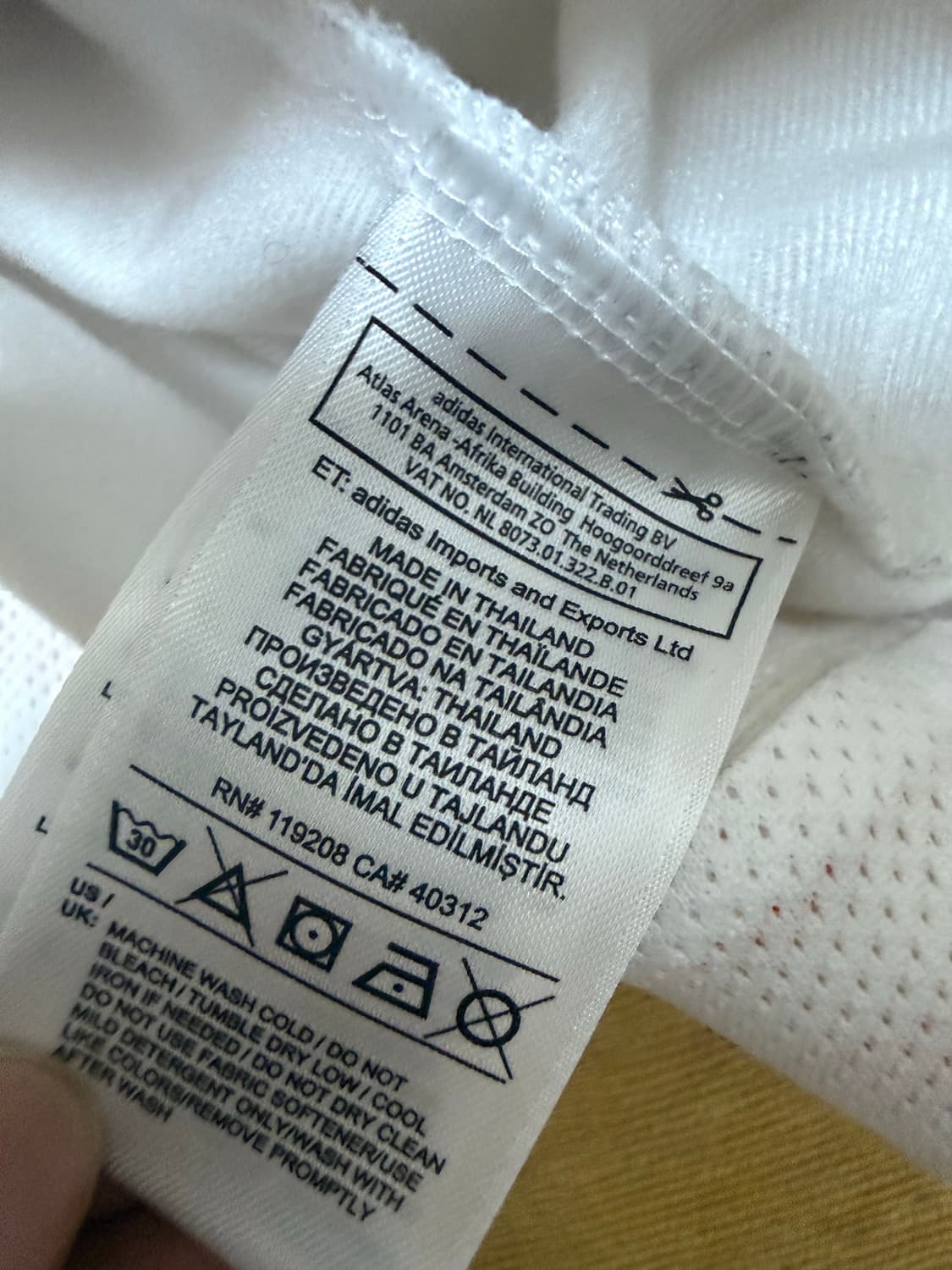 아디다스 LA레이커스 웜업 자켓 L 상품이미지4