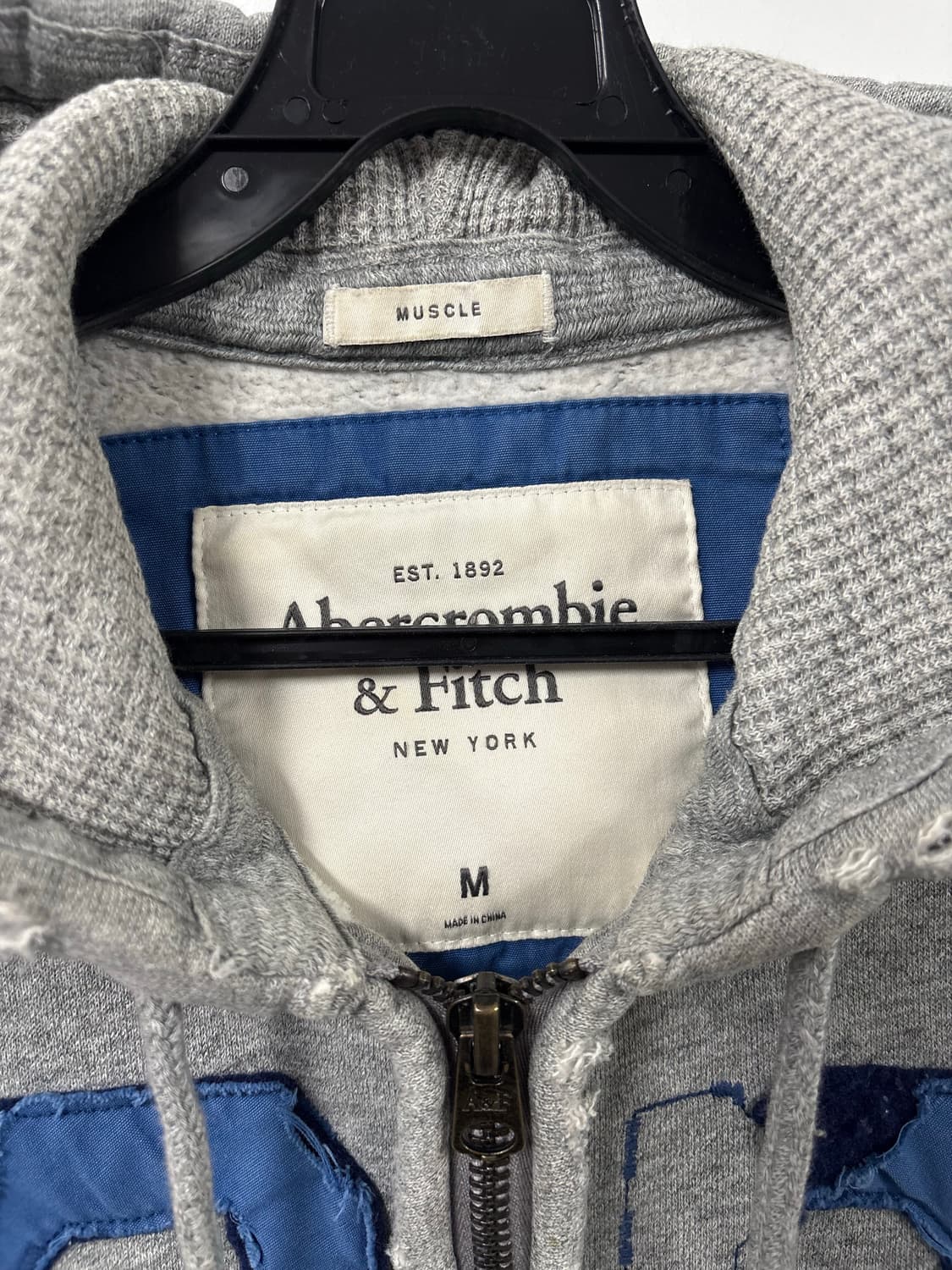 아베크롬비 그레이 후드집업 상품이미지4