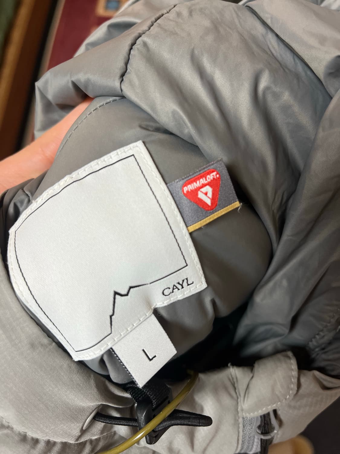 Cayl 케일 프리마로프트 자켓 바람막이 경량패딩 L 상품이미지4