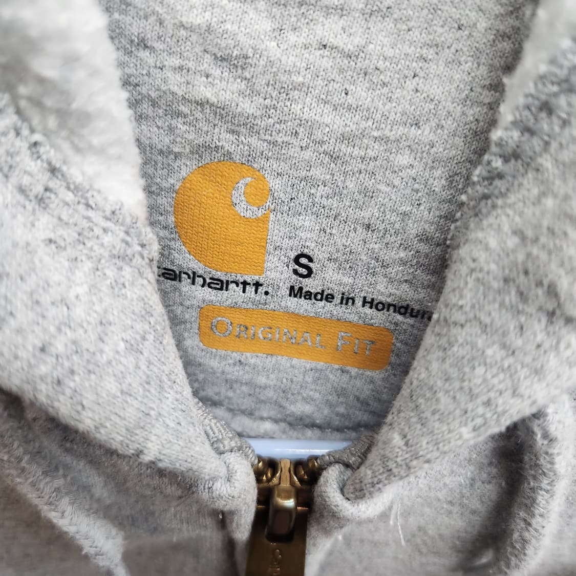 칼하트 써멀 로고 후드집업 S(L) 남여공용 상품이미지5