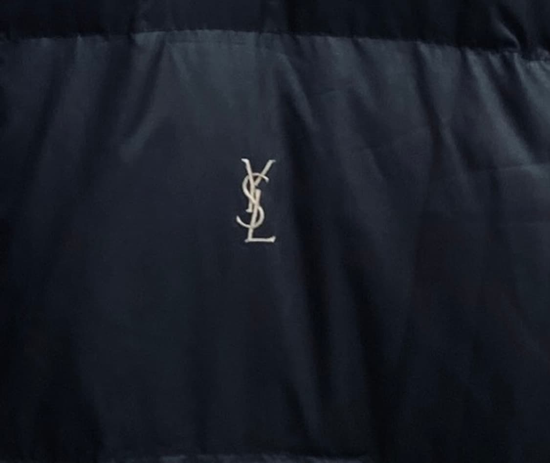 입생로랑 YSL 리버시블 블랙/베이지 구스 패딩 2XL   상품이미지5