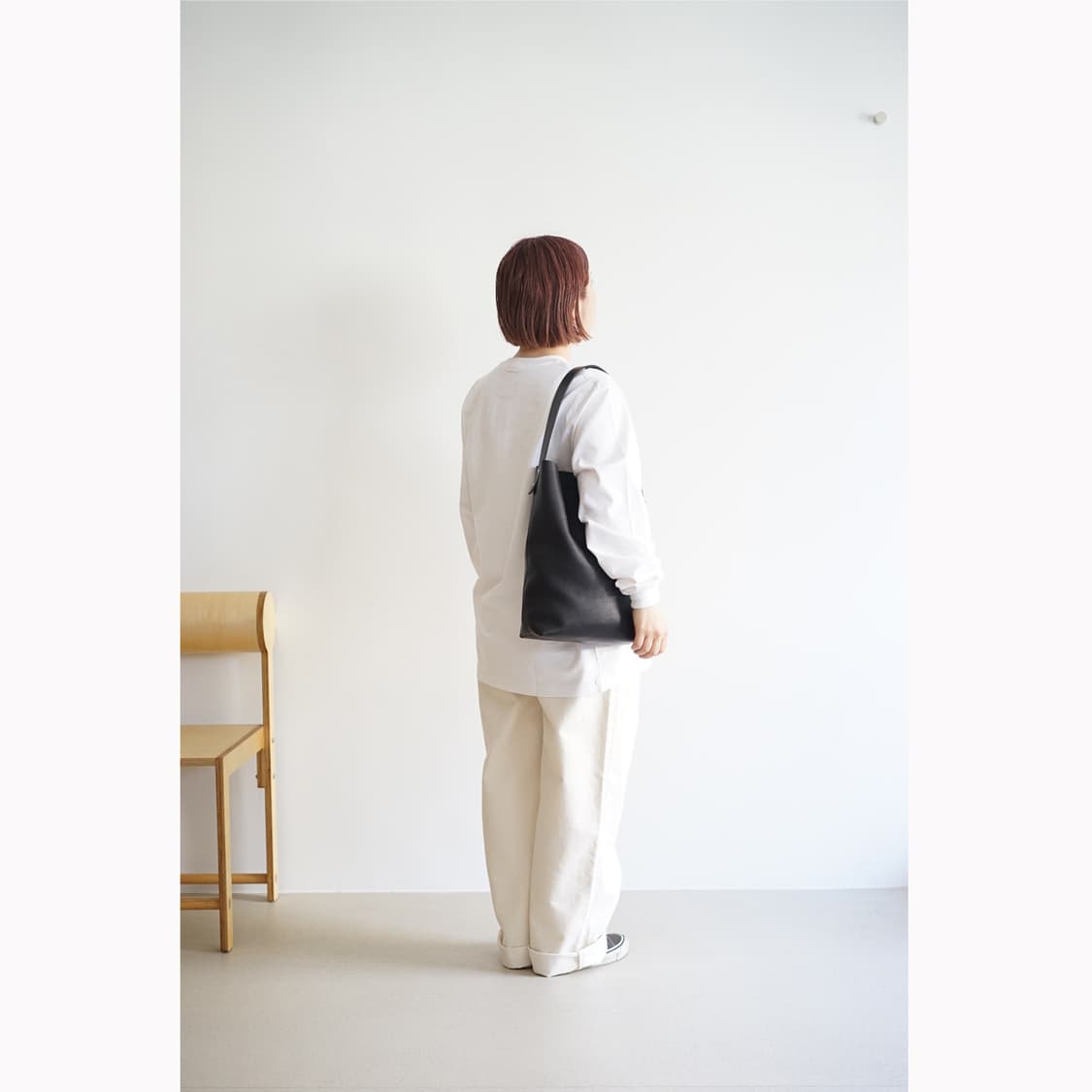 템베아 바게트백 레더 BAGUETTE TOTE SHRINK LEATHER 상품이미지5