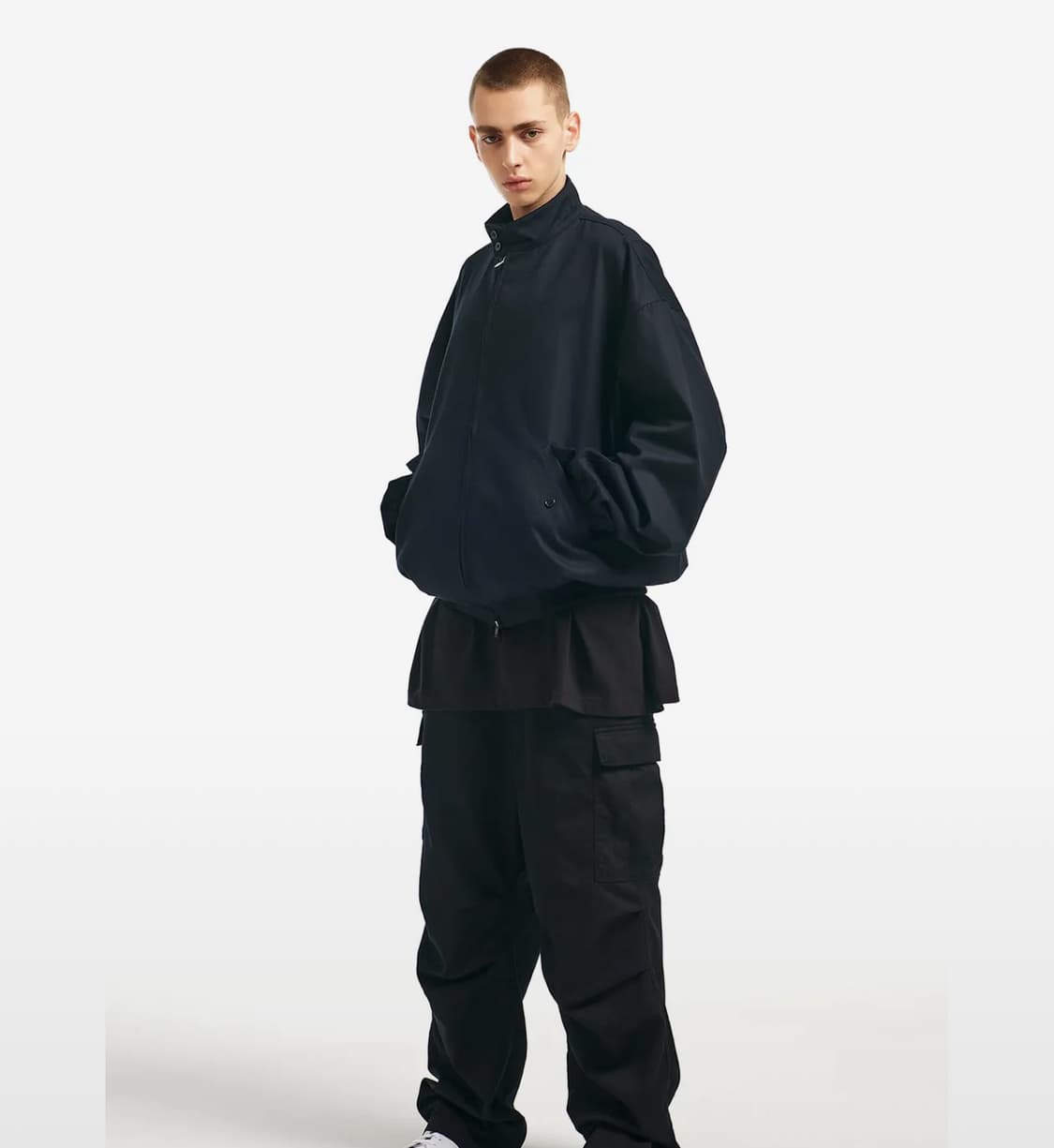 MNGU / 오버사이즈드 해링턴 재킷 상품이미지2