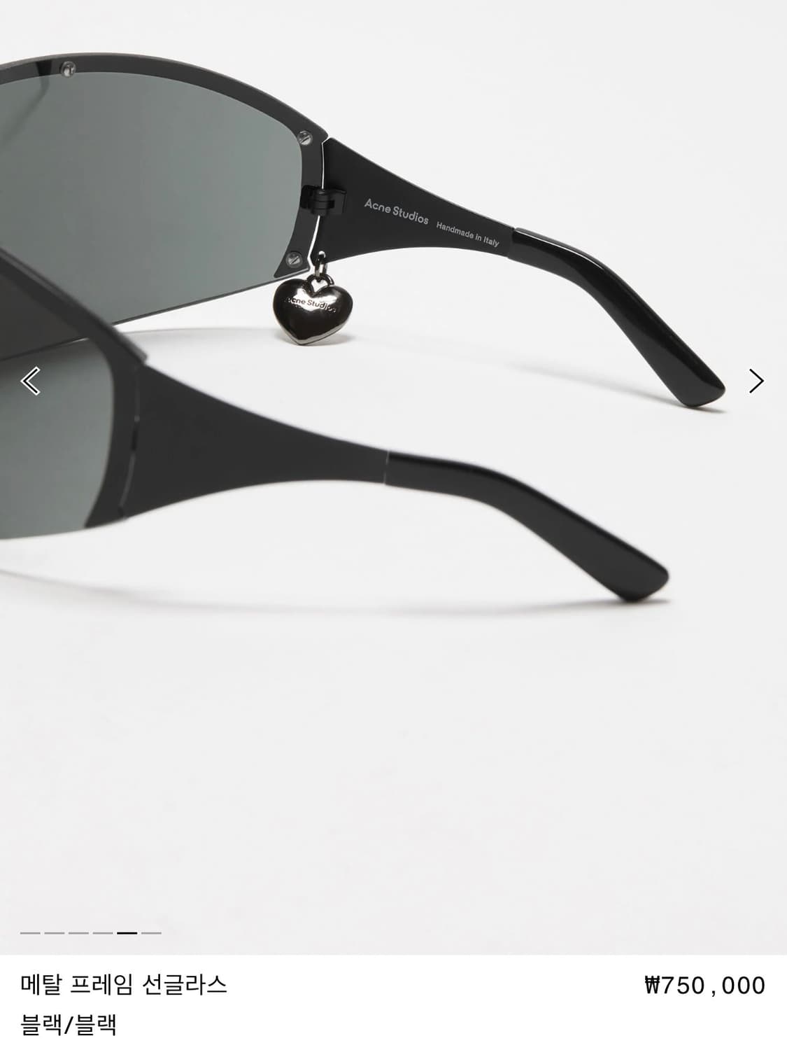 Acne studios sunglasses Black 상품이미지4