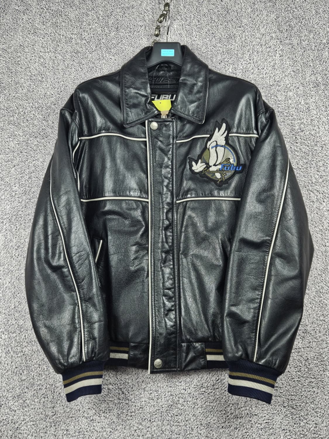 FUBU 후부 이글 올드스쿨 패치 가죽 자켓 ( 95 ) / 10185 상품이미지3