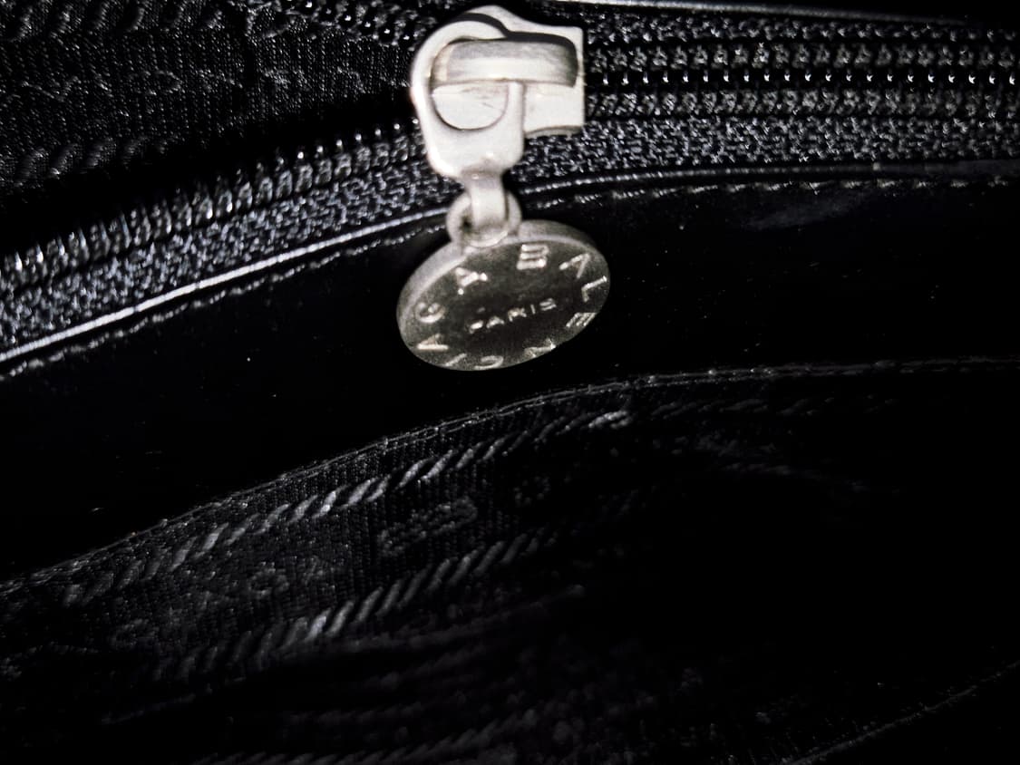 BALENCIAGA 00s Black leather tote Bag 상품이미지5