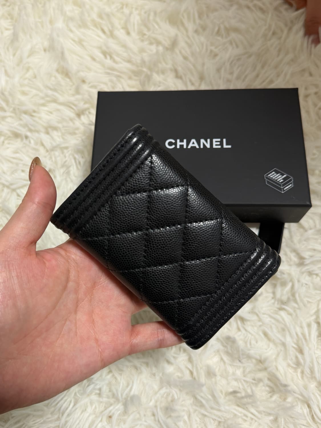 샤넬 보이 카드지갑 상품이미지3