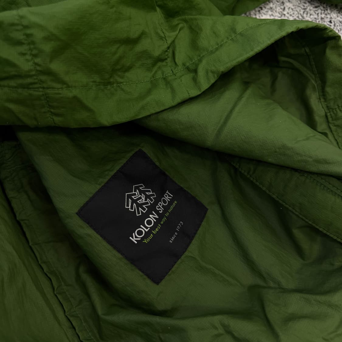 95정도 코오롱스포츠 바람막이 자켓 0127H1 상품이미지3