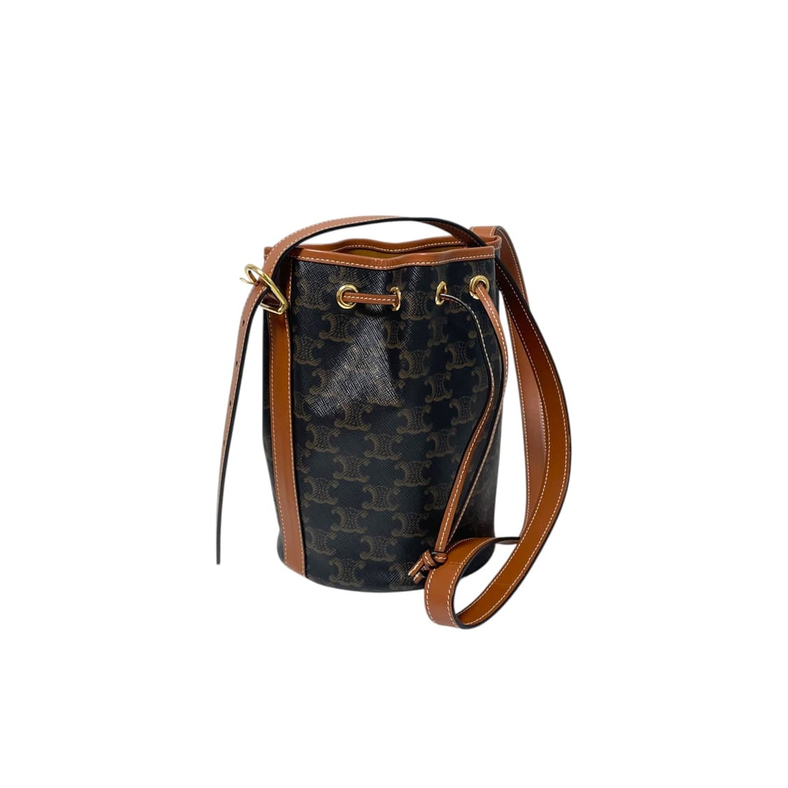 셀린느 트리오페 드로우스트링 스몰 버킷백 숄더백H00272 상품이미지2