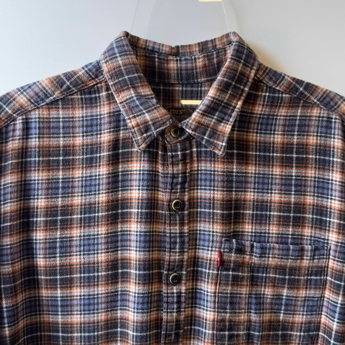 리바이스 긴팔 체크 셔츠 상품이미지2