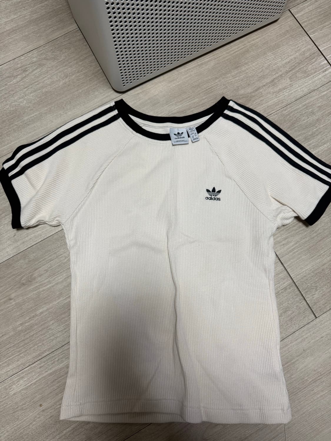 아디다스 3S 슬림티 베이지 (XL) 상품이미지1