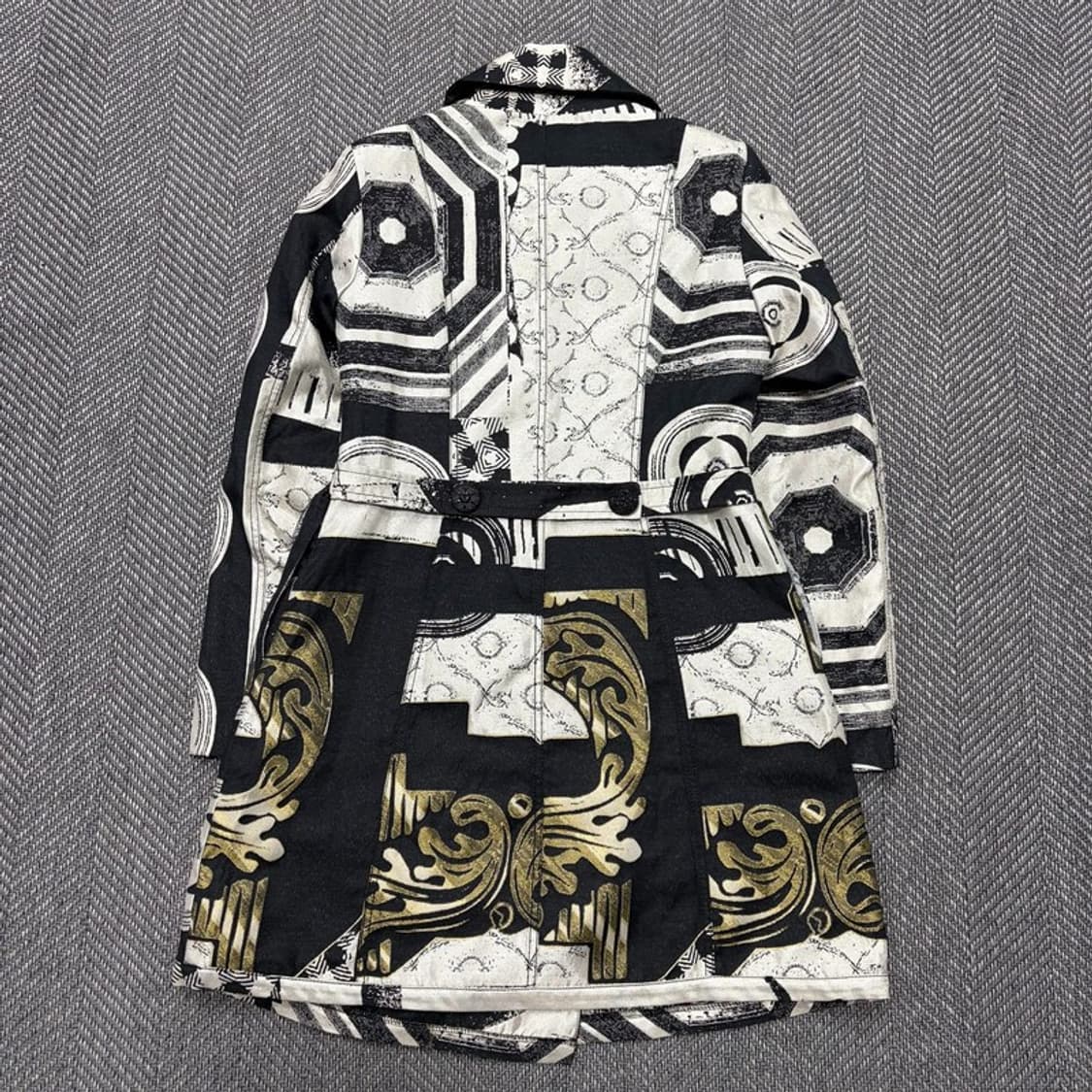 데시구알 패턴 더블코트 v2813 상품이미지2