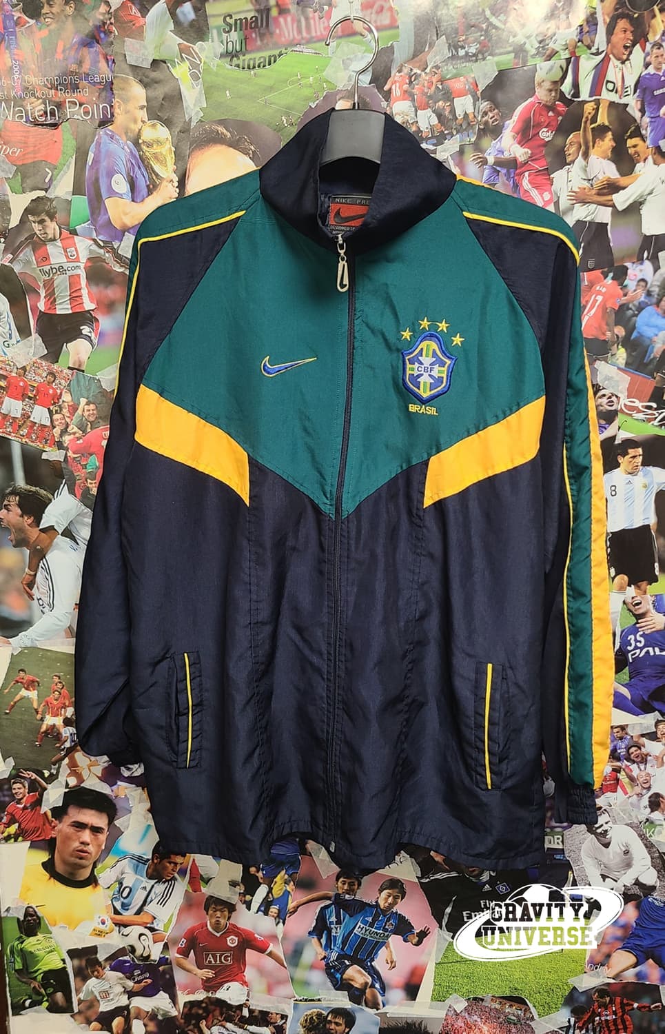 브라질 축구 90s 빈티지 바람막이 상품이미지1