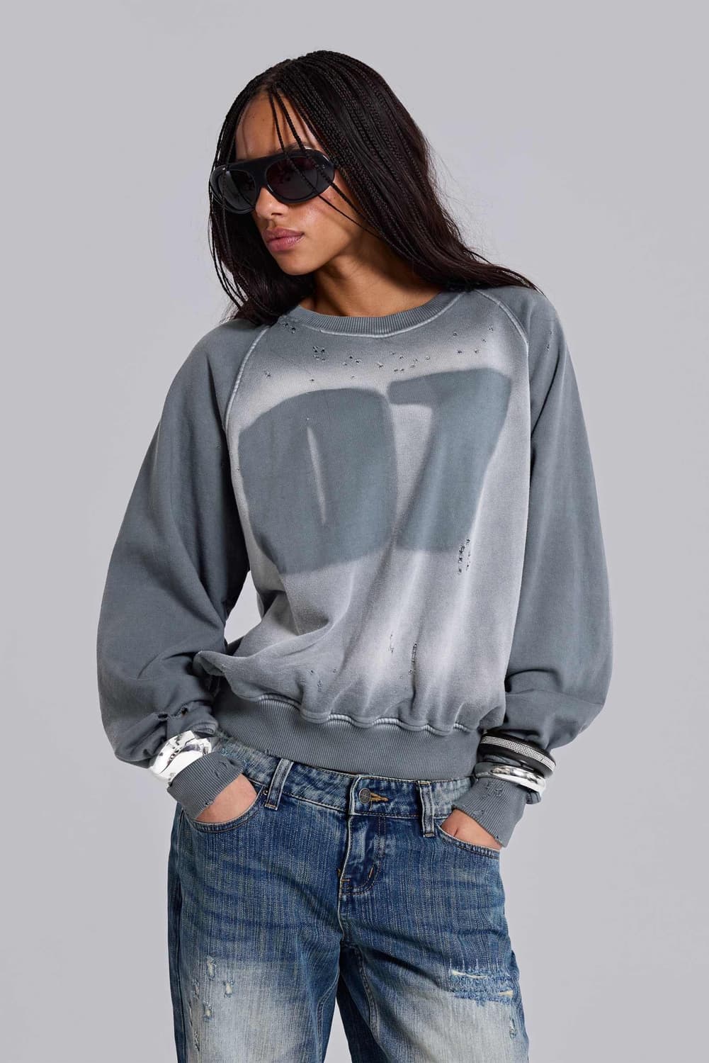 Jaded london 제이디드 런던 맨투맨 s 상품이미지4