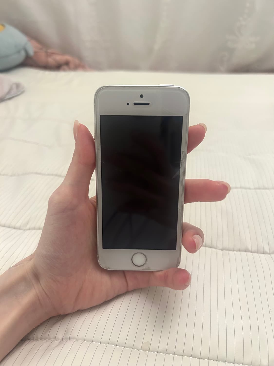 아이폰 SE1 실버 64GB 1세대 98%무음 상품이미지2
