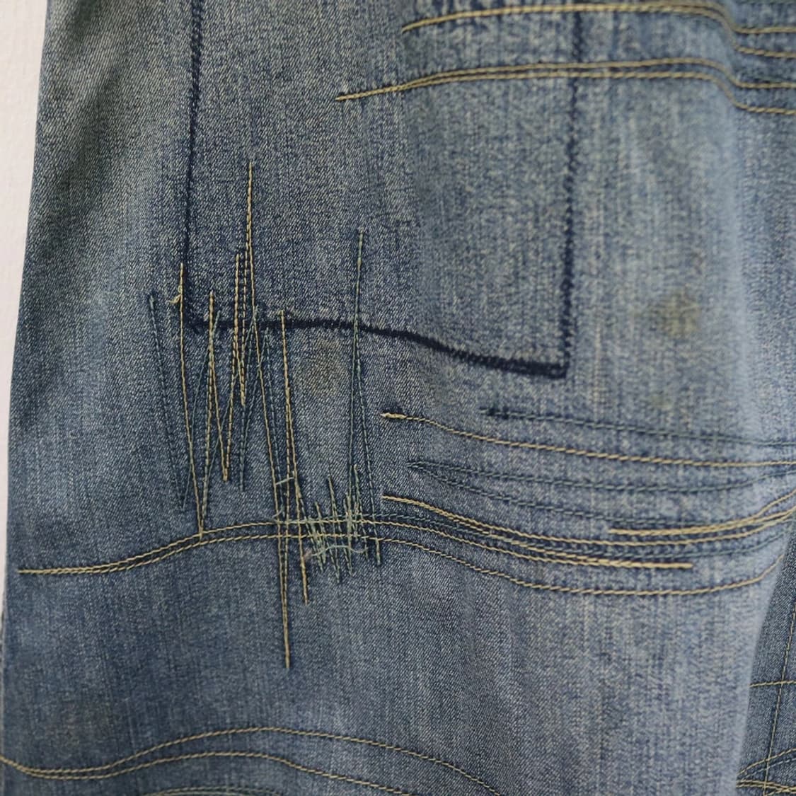 히스테릭 글래머 뒷트임 데님 롱 스커트 66818 상품이미지7