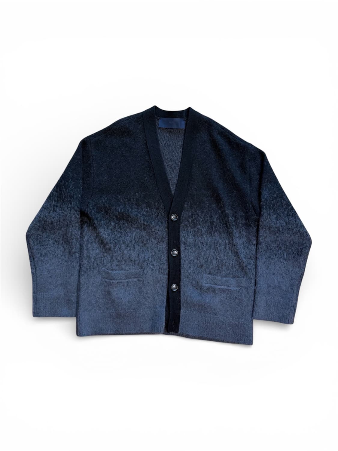 준지 그라데이션 모헤어 가디건 상품이미지1