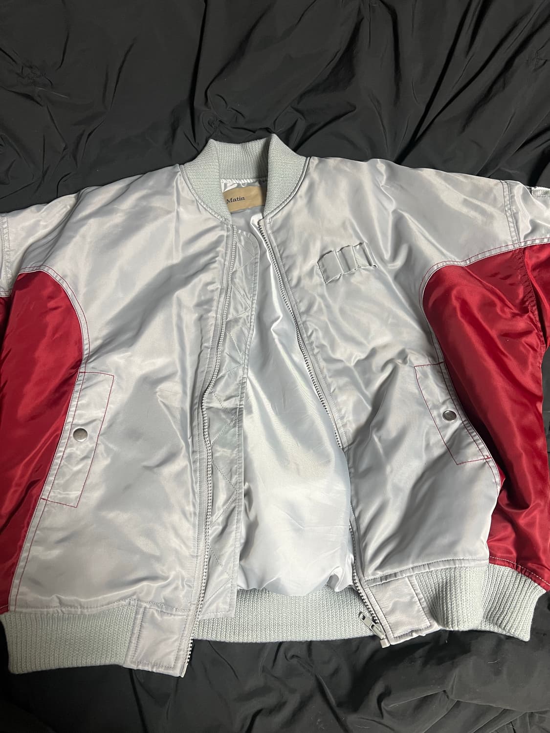 마땡킴 ma-1 블루종 항공점퍼 봄버자켓 상품이미지10