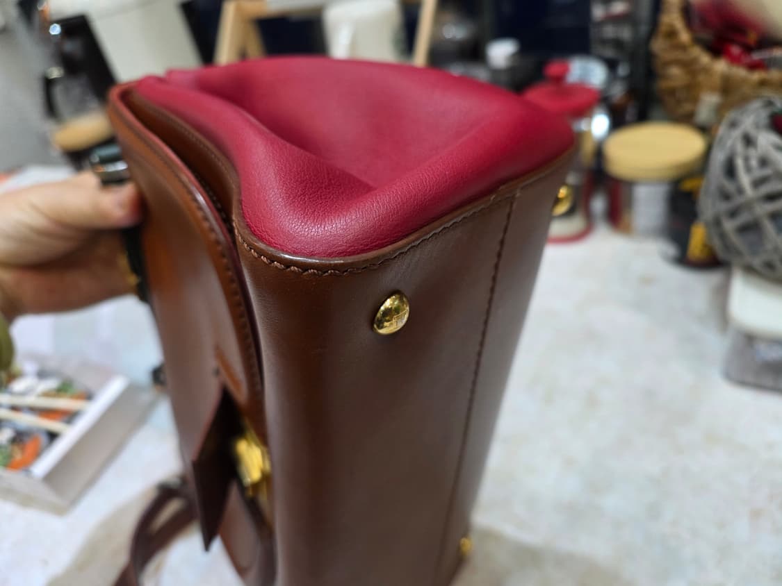 Fendi(펜디) 브라운 레더 트리밍 실바나 토트백 상품이미지8