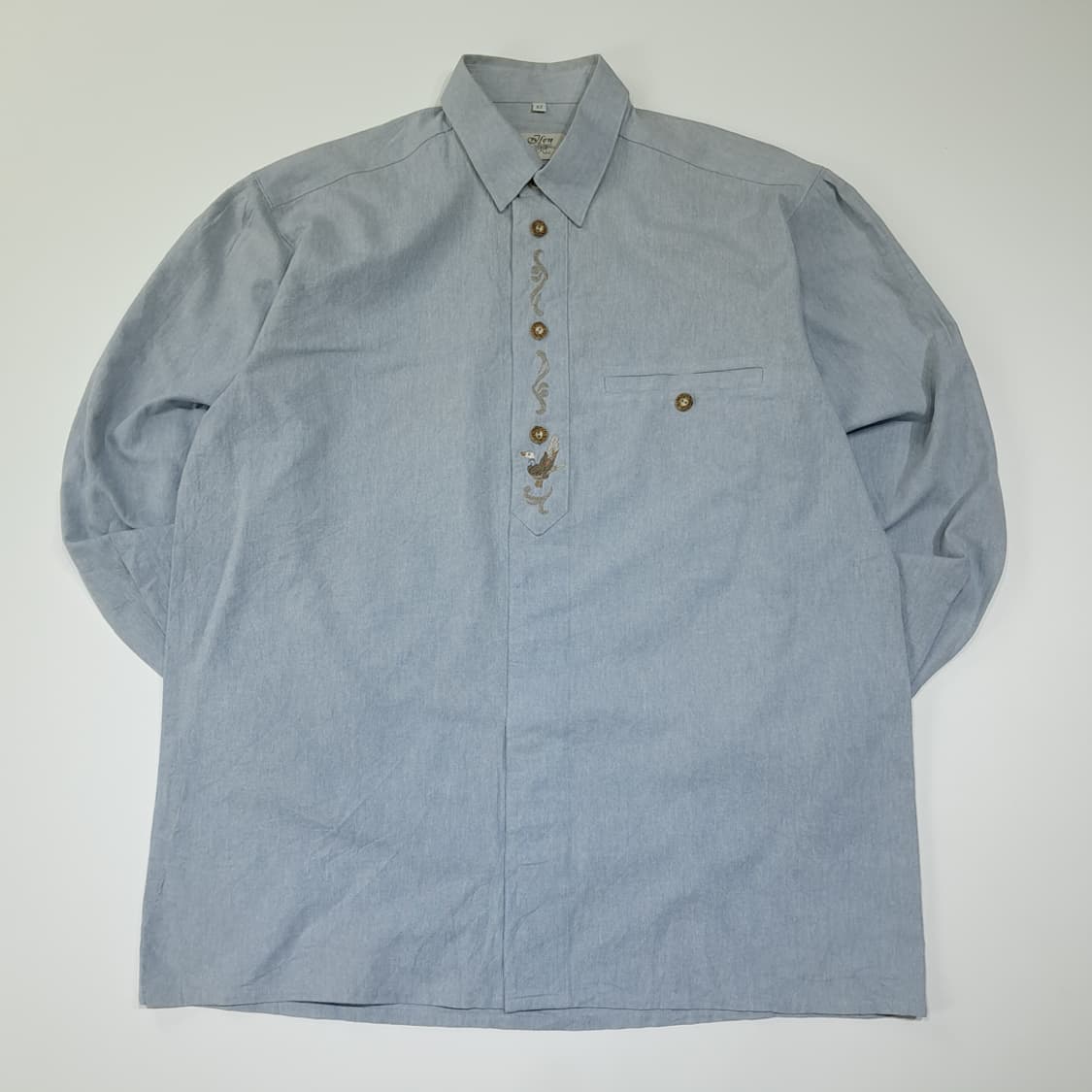 CL666 L Jfen 80s 트라흐텐 바바리안 알펜 셔츠 남방 상품이미지1