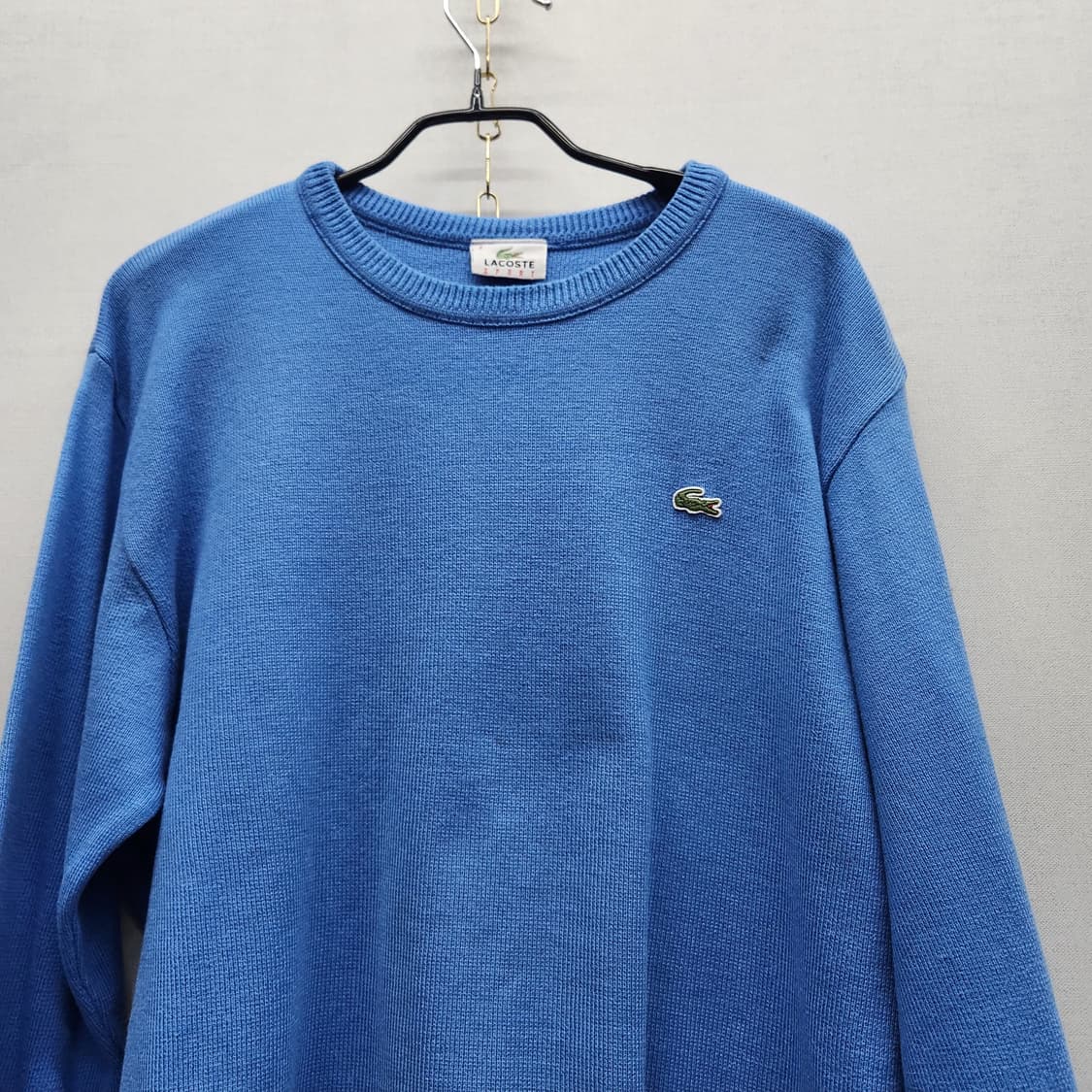 라코스테 로고자수 코튼 니트 4(L) 상품이미지2