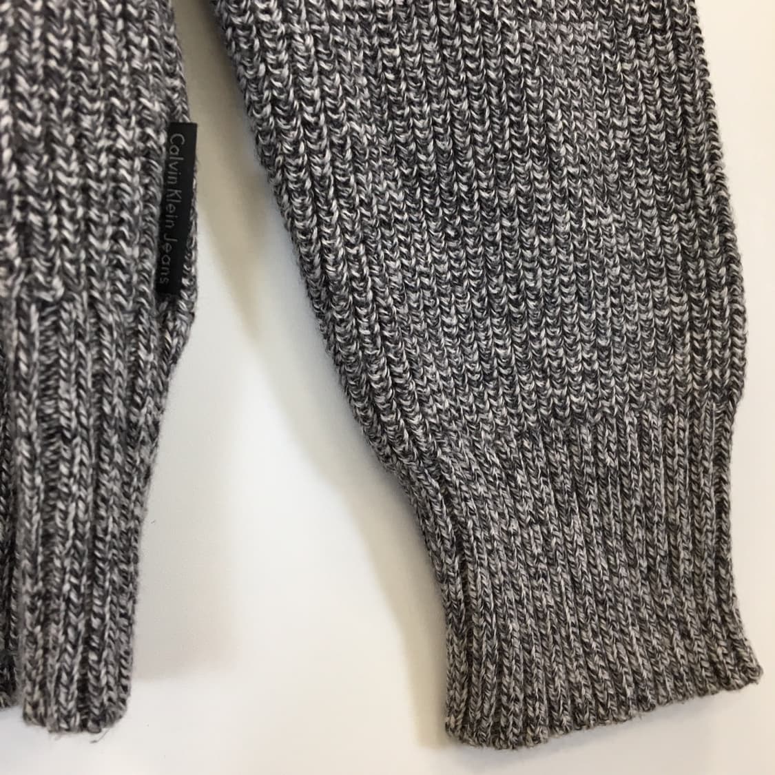 ck 캘빈클라인 코튼 하프집업니트 L  상품이미지3