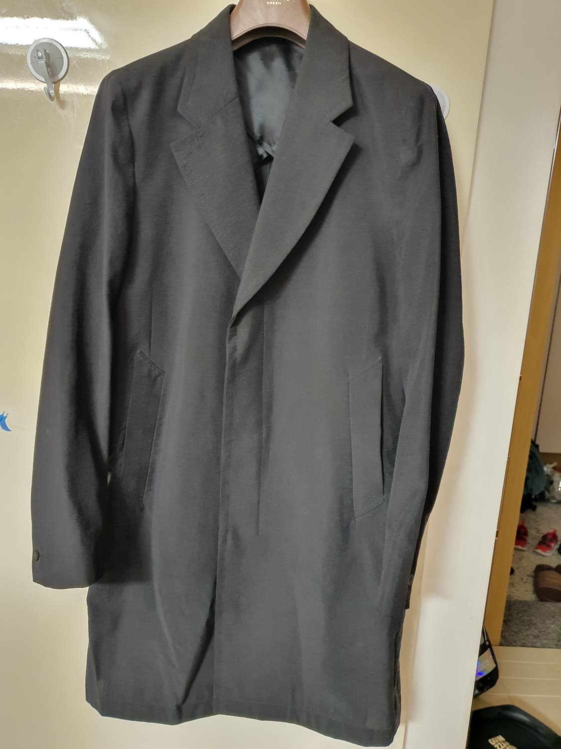 아워레가시 SS16 shadow silk 자켓 (블랙,48 사이즈) 상품이미지2