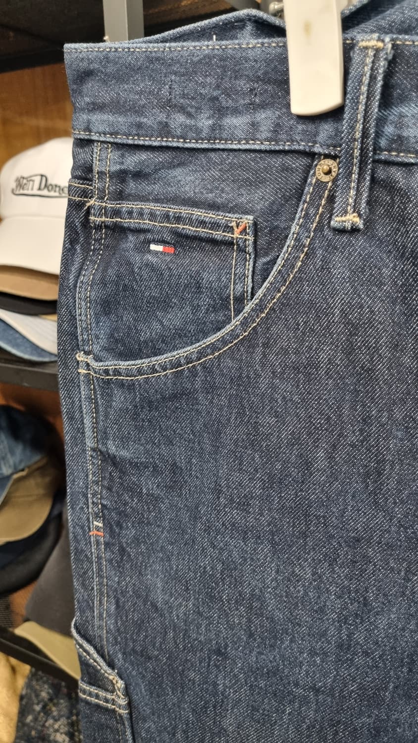 타미진 테이퍼드 카펜터진 허리단면46(34~35) 기장103 상태8/10 상품이미지2