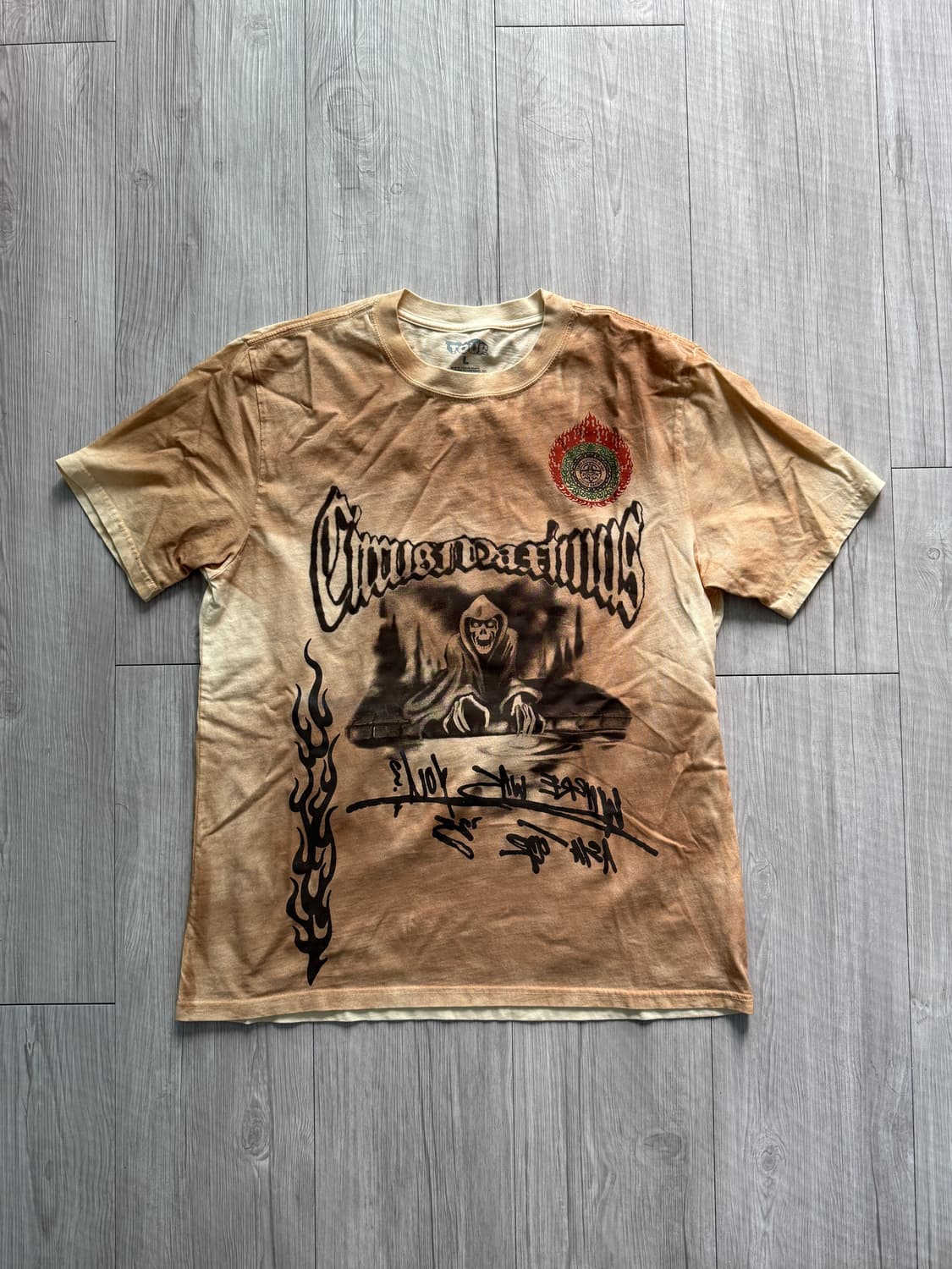 [L] 트래비스스캇 막시무스 투어 고양 머천 티셔츠 상품이미지1