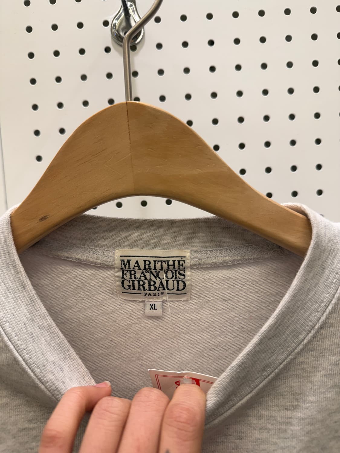 마리떼프랑소와저버 빅로고 스웻 셔츠 U352 상품이미지4