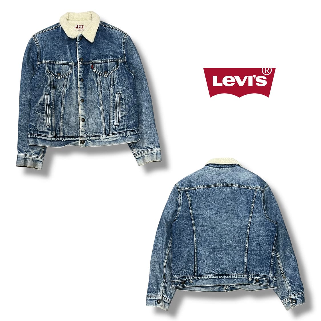 usa 리바이스 셰르파 데님자켓 s08496 상품이미지1