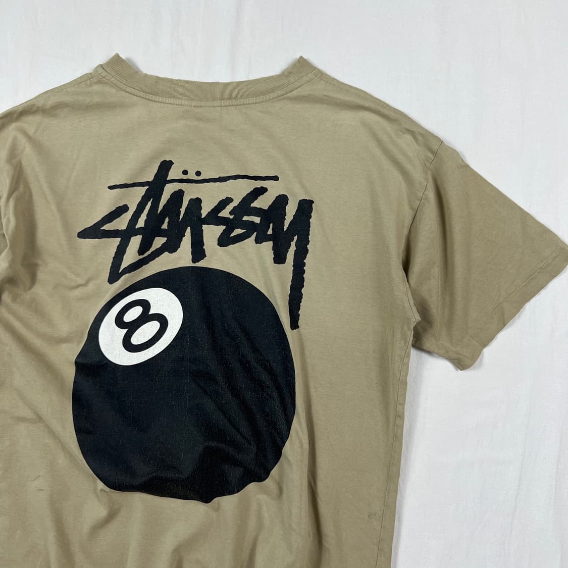 90‘s 스투시 stussy 8ball 프린트 반팔티 상품이미지7