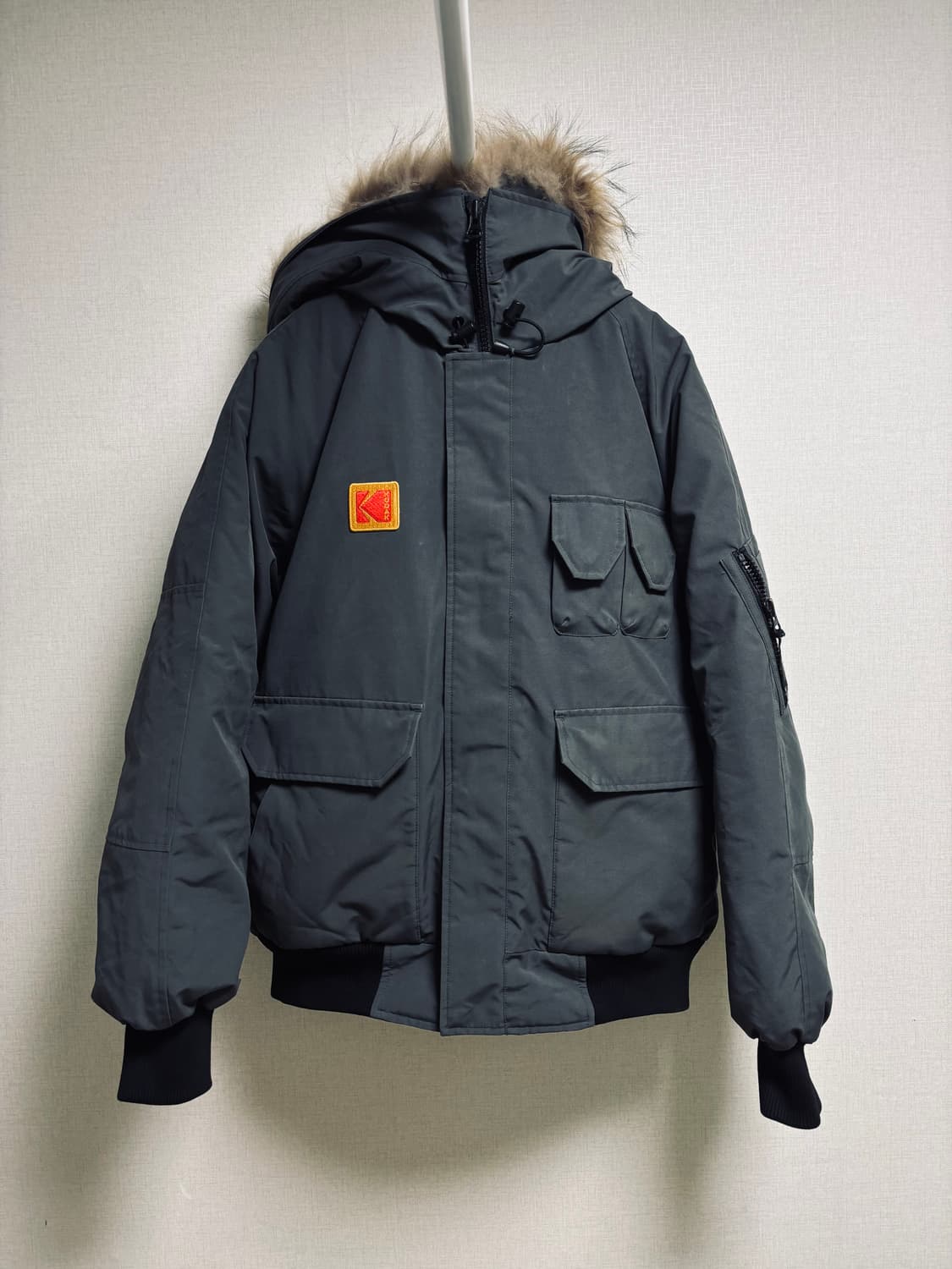 코닥 KODAK 코닥 덕 다운 패딩 접퍼 상품이미지2