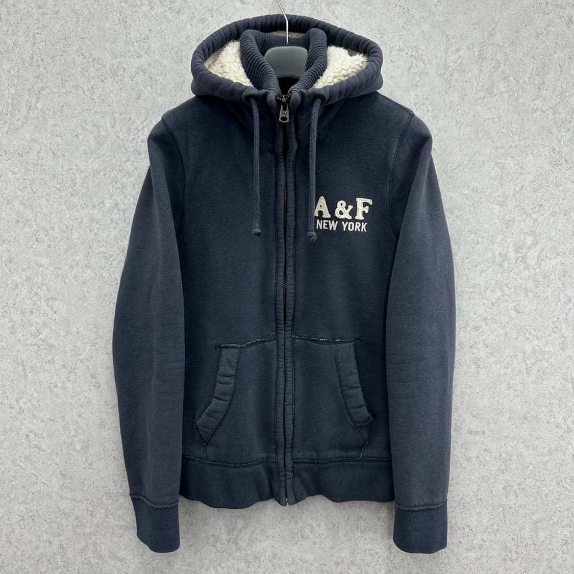 95 아베크롬비 y2k 남자 양털 후드집업 상품이미지1