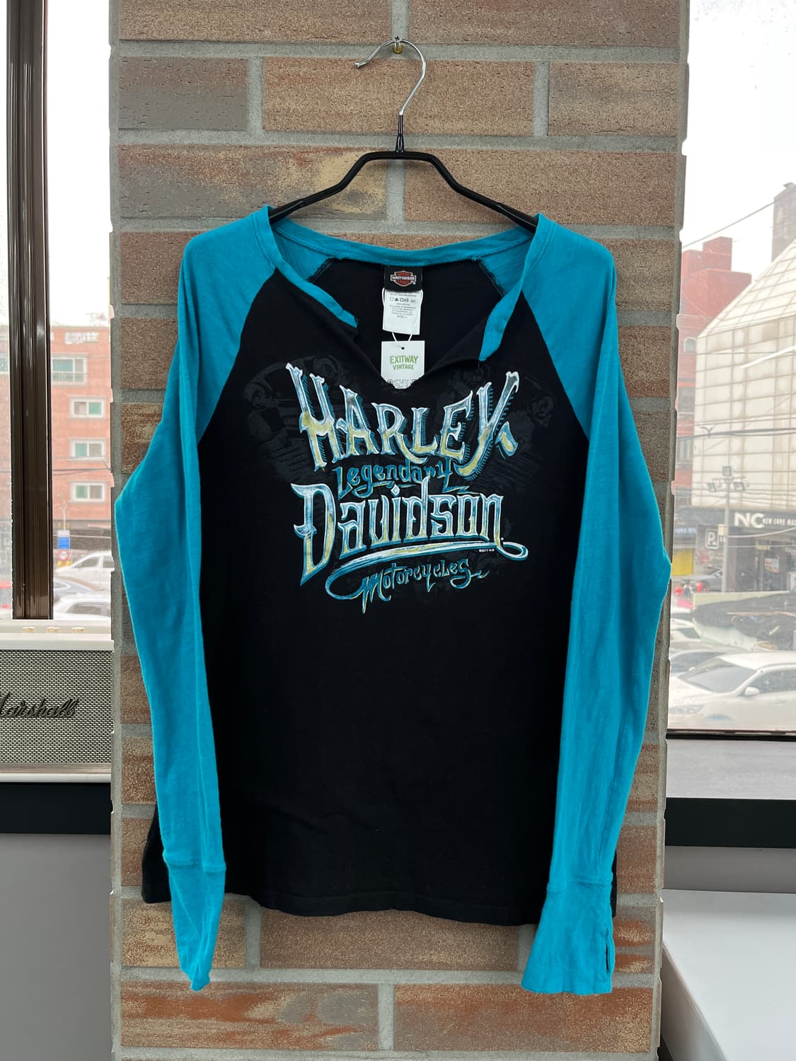 할리데이비슨 래글런 롱슬리브 티셔츠 상품이미지6